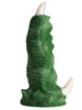 Dildo dragon CREATURE COCKS Dragon Claw, în formă de gheară, pentru jocuri de fantezie, bază cu ventuză, 24 cm, verde