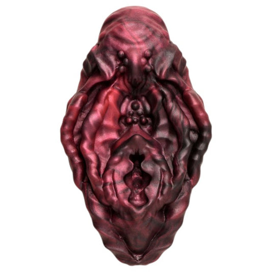 Jucărie erotică CREATURE COCKS Xeno Pussy, în formă de vagin galactic, texturat pentru stimularea zonelor intime, mov
