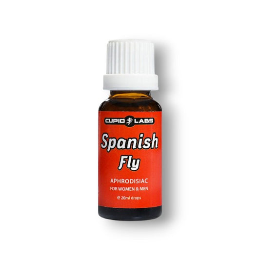 Picături CUPID LABS Spanish Fly Aphrodisiac, pentru stimulare libido, energie și îmbunătățirea performanței intime, unisex, 20 ml