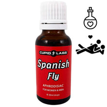 Picături CUPID LABS Spanish Fly Aphrodisiac, pentru stimulare libido, energie și îmbunătățirea performanței intime, unisex, 20 ml
