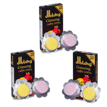 Set 6 Bomboane afrodisiace premium concentrate, DIBLONG GINSENG BONBONS for MEN, pentru potenta, erectie, impotriva ejacularii, 100% natural, 3 cutii - 6 bomboane