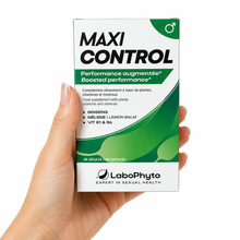 Capsule LABOPHYTO Maxi Control, pentru întârzierea ejaculării, cu Tribulus Terrestris și ginseng, 60 capsule