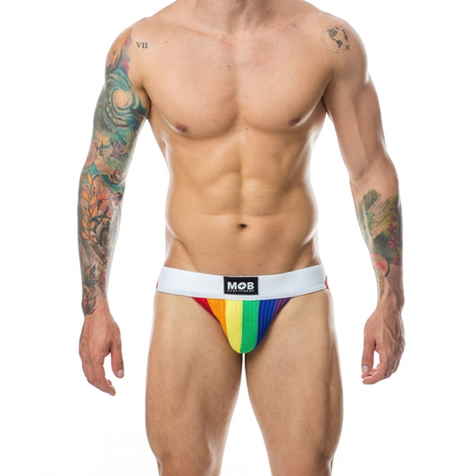 Chilot sexy MOB Pride Classic Jock 109, pentru bărbați, mărime S