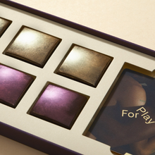 Ciocolată afrodisiacă cupluri FOR PLAY His and Hers Chocolate Dark, include ciocolată pentru ea și el, 6 cărți de aventuri erotice, 6 buc