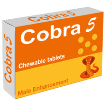 Capsule COBRA 5, pentru potenta, erectii puternice si stimularea libidoului barbatilor, 5 buc