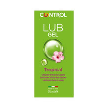 Gel Control - Tropical, intim si pentru masaj, lubrifiant pe baza de apa, 75 ml