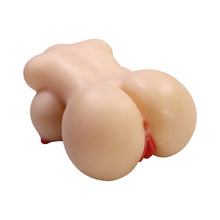 Masturbator realistic cu sâni CRAZY BULL Herta, simulare vaginală cu textură realistică, lungime 16 cm, culoare naturală deschisă