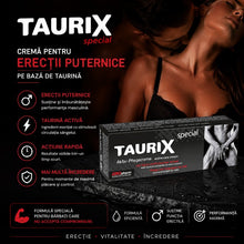 Cremă Taurix Special, pentru erecții puternice, pe bază de taurină, 40 ml