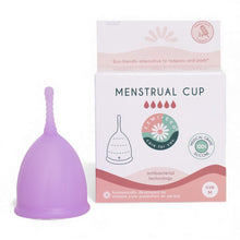 Cupe menstruale FEMI.EKO®, din silicon medical, protecție până la 12 ore, mărime M, mov