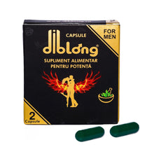 Capsule premium DIBLONG, pot ajuta la creșterea libidoului, potență, erecție, ejaculare precoce, 1 cutie x 2 capsule