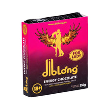 Diblong Energy Chocolate for Lady - supliment alimentar pentru femei pe bază de ciocolată, cu plante care susțin sănătatea sexuală și recăpătarea energiei, 24g