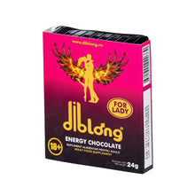 Diblong Energy Chocolate for Lady - supliment alimentar pentru femei pe bază de ciocolată, cu plante care susțin sănătatea sexuală și recăpătarea energiei, 24g