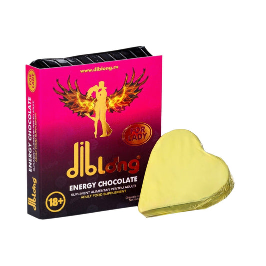 Ciocolată afrodisiac premium concentrat, DIBLONG ENERGY CHOCOLATE for LADY, poate ajuta la creșterea libidoului femeilor și la un orgasm mai  intens, 24g