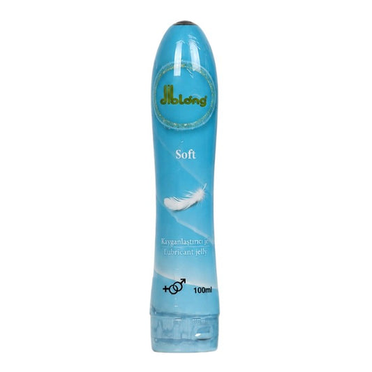 Diblong Lubricant Jelly Soft - lubrifiant pe bază de apă, cu textură groasă, delicat cu pielea, 100 ml (albastru)
