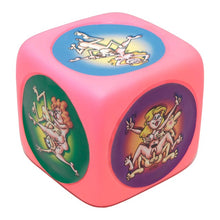 Zar supradimensionat DIVERTY SEX Super Large Dice, cu poziții sexuale pentru jocuri erotice, 15 x 15 cm, roz(4957)