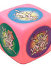 Zar supradimensionat DIVERTY SEX Super Large Dice, cu poziții sexuale pentru jocuri erotice, 15 x 15 cm, roz(4957)