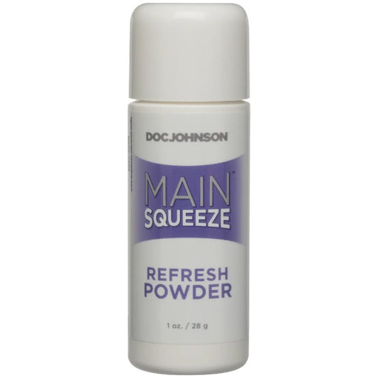 Pudră DOC JOHNSON Main Squeeze Refresh Powder, pentru întreținerea jucăriilor sexuale, 28 g