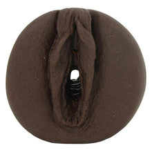 Masturbator DOC JOHNSON Squirting Pussy, simulare vaginală realistă, cu lichid Joy Juice inclus, maro, 14 cm