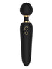 Aparat de masaj dublu DREAMTOYS Elite Noah Dual Wand, cu două capete, pentru corp și zonele intime, 7 funcții de vibrație, negru