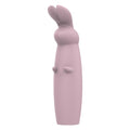 Aparat de masaj DREAMTOYS Nude Hazel Rabbit Massager, în formă de iepuraș, 10 funcții de vibrație, roz