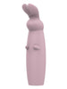 Aparat de masaj DREAMTOYS Nude Hazel Rabbit Massager, în formă de iepuraș, 10 funcții de vibrație, roz