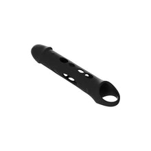 Manșon vibrator DREAMTOYS RAMROD, pentru extensia penisului, control prin telecomandă, 7 funcții de vibrație, 26 cm, negru