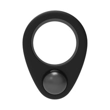 Inel pentru penis DREAMTOYS RAMROD Cockring Single Weight, cu bilă de oțel detașabilă, lungime 6.2 cm, din silicon, negru