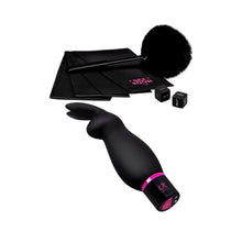 Kit DREAMTOYS Sex Room Raunchy Kit, set 6 produse, pentru stimularea prostatei, cu vibrator, puf de gâdilat, zaruri și mască