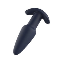 Plug anal vibrator DREAMTOYS Startroopers Pluto, control prin telecomandă, 10 funcții de vibrație, lungime 13.6 cm, albastru