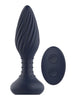 Plug anal vibrator DREAMTOYS Startroopers Triton, control prin telecomandă, 10 funcții de vibrație, lungime 15.2 cm, albastru