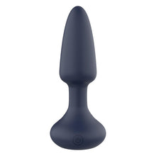 Plug anal vibrator DREAMTOYS Startroopers Venus, cu perle rotative, control prin telecomandă, 10 funcții de vibrație, albastru