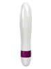Stimulator clitoris DUREX Intense Pure Fantasy, cu vibrații multiple, rezistent la apă, lungime 15 cm, alb cu mov