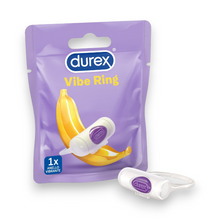 Inel vibrator pentru penis DUREX Vibe Ring, pentru îmbunătățirea performanțelor sexuale