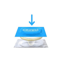 Set prezervative DUREX Surprise Me, diverse sortimente, extra subțiri, groase, cu nervuri și puncte, din latex, diametru 53/56, 40 buc