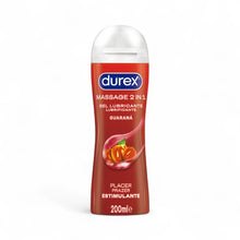 Lubrifiant si gel de masaj DUREX Guarana, cu efect 2 in 1, 200 ml