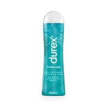 Lubrifiant Durex Play Frescor H2O, pe baza de apa, cu efect de furnicaturi, 50 ml