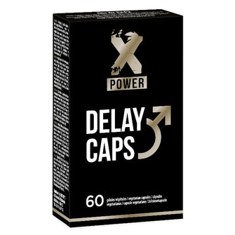 Capsule premium naturale XPower Delay Caps, pentru intarziere ejaculare, 60 capsule