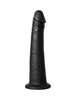 Dildo realist KIIROO Keon Vac-U-Lock Dildo, compatibil cu adaptorul Keon, din silicon, lungime 19.1 cm, diametru 4.7 cm, negru
