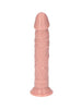 Dildo realist TOYZ4LOVERS Amedeo, bază cu ventuză pentru fixare, lungime 19 cm, culoare naturală deschisă