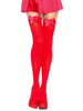 Dresuri sexy Leg Avenue, cu fundiță din satin, mărime universală, culoare roșu, model 6255