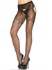 Dresuri tip plasa, fara crotch, Leg Avenue, model 1067, negru, mărime universală