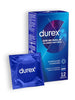 Prezervative clasice Durex Originals Classic Natural, lubrifiate si rezistente, 56mm, 1 cutie x 12 buc
