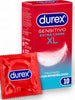 Prezervative ultra subtiri Durex Sensitivo XL, grande fit, 60 mm, 1 cutie x 10 buc