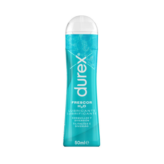 Lubrifiant Durex Play Frescor H2O, pe baza de apa, cu efect de furnicaturi, 50 ml
