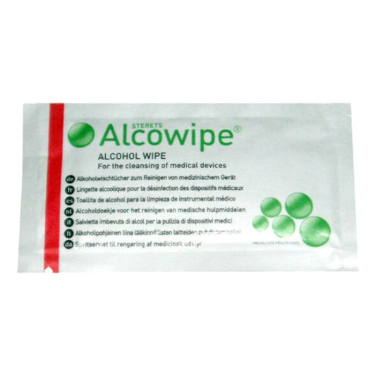 Șervețele ELECTRASTIM Alcohol Cleansing Wipes, pentru curățarea jucăriilor sexuale cu electroșoc, 10 bucăți