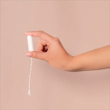 Tampoane ENROUSH 100% Organic Cotton Tampons Normal, pentru flux mediu, hipoalergenic, fără plastic. fără coloranți, 16 buc