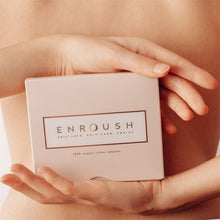 Tampoane ENROUSH 100% Organic Cotton Tampons Normal, pentru flux mediu, hipoalergenic, fără plastic. fără coloranți, 16 buc