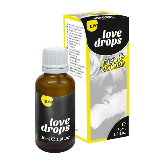 Picături afrodisiace ERO Love Drops - Men & Women, unisex, pentru fertilitate și plăcere intensificată, 30 ml
