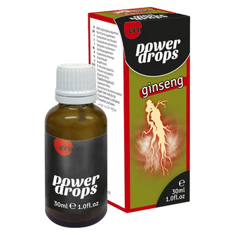 Picături ERO Power Drops Ginseng, pentru libido și îmbunătățirea performanțelor intime, unsisex, 30 ml