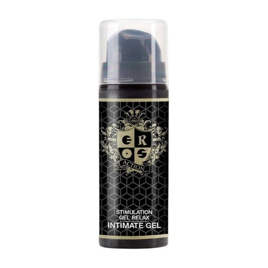Gel intim EROS Action Stimulation Gel Relax, pentru relaxare anală, efect de răcire pentru stimulare, acțiune rapidă, 30 ml